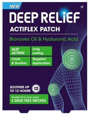 Deep Relief Actiflex Patch Pack of 4 - welzo