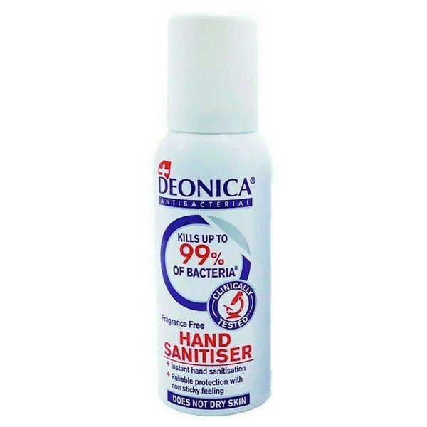 Deonica Antibacterial Hand Sanitiser 100ml - welzo