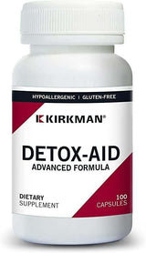 Detox-Aid Advanced Formula, 100 Capsules - Kirkman Labs - welzo