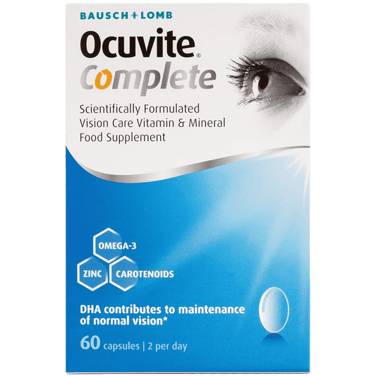 Ocuvite Complete Eye Vitamins & Minerals Capsules Pack of 60 - welzo