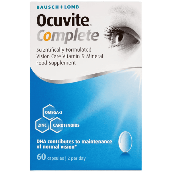 Ocuvite Complete Eye Vitamins & Minerals Capsules Pack of 60 - welzo