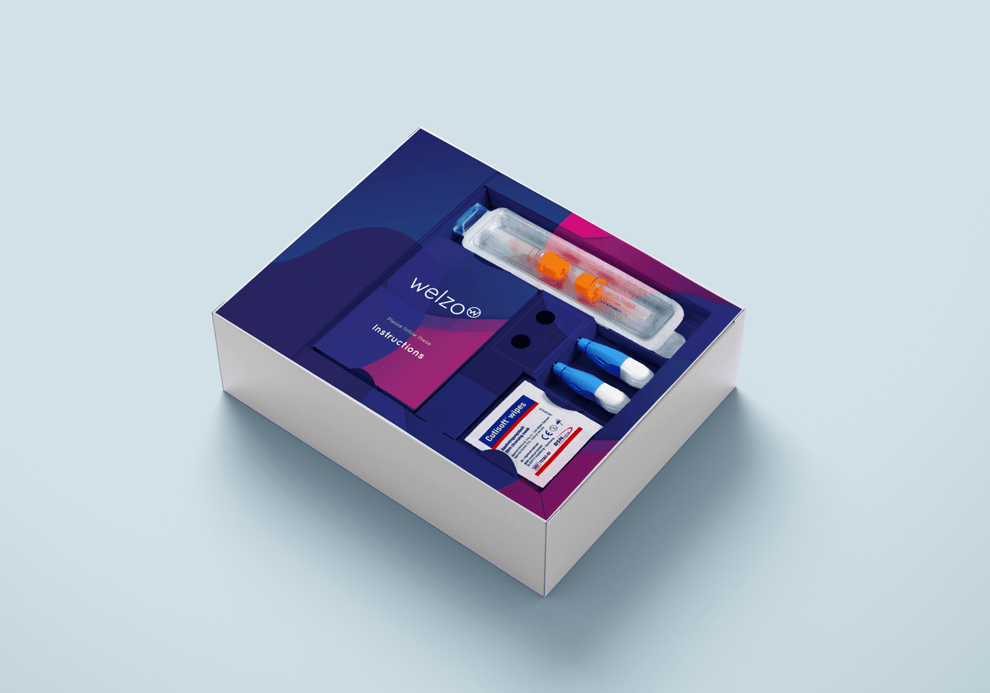 Diabetes Blood Test Kit - welzo