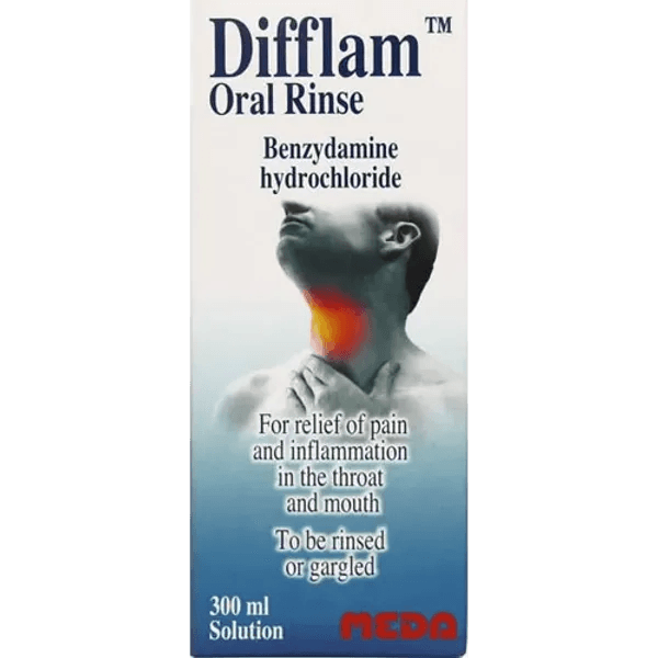 Difflam Oral Rinse 300ml - welzo