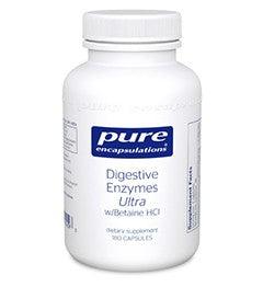 Digestive Enzymes Ultra with Betaine HCl, 90 caps - Pure Encapsulations - welzo