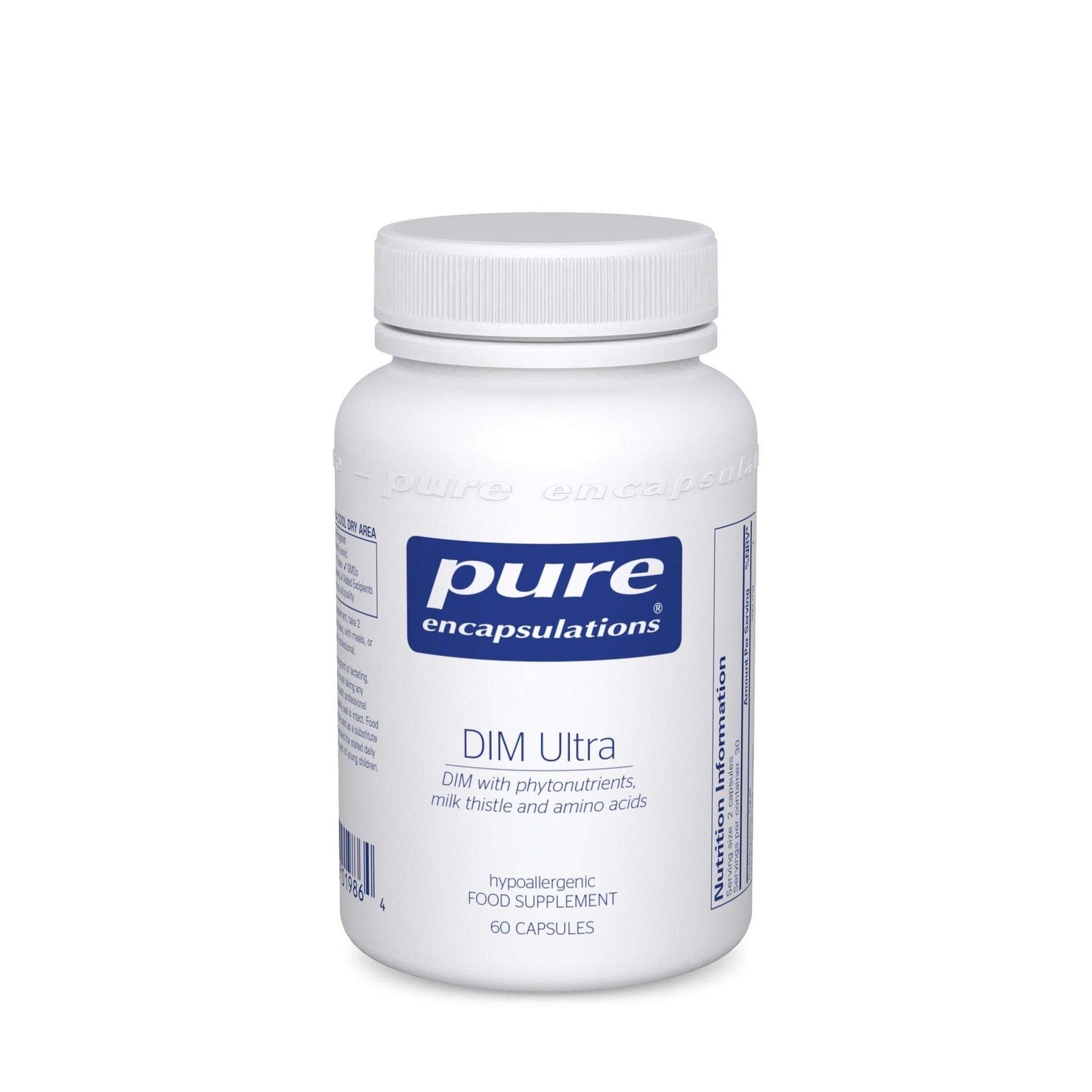 DIM Ultra 60 capsules - Pure Encapsulations - welzo