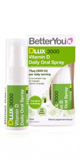 DLux 3000 Vitamin D Oral Spray - 15 ml - BetterYou Ltd - welzo