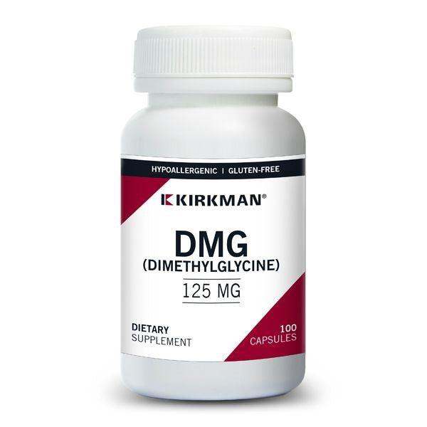 DMG 125 mg, 100 capsules - Kirkman Labs (Hypoallergenic) - welzo