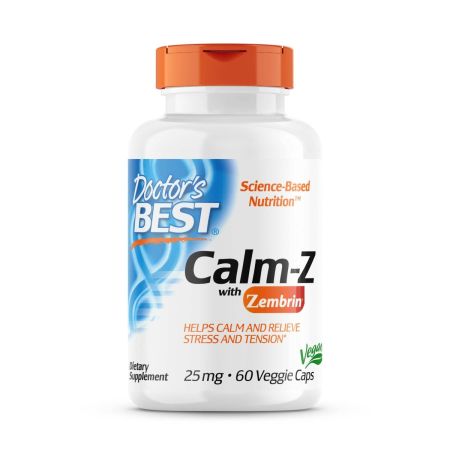 Ārsta labākā Calmz ar Zembrin 25 mg 60 veggie kapsulām