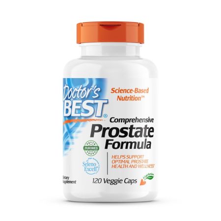 Doctor's beste uitgebreide prostaatformule 120 Veggie -capsules