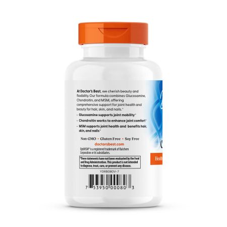 Melhor MSM de condroitina de glucosamina do médico com cápsulas Optimsm 120