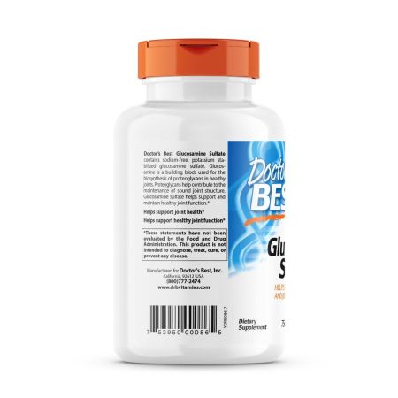 Doctor's beste glucosaminesulfaat 750 mg 180 capsules