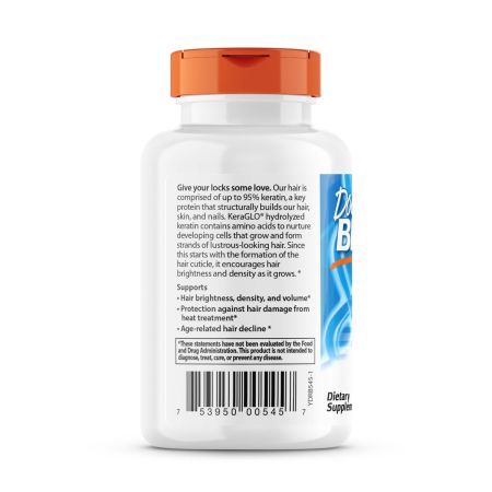 Najlepiej zhydrolizowana keratyna lekarza 500 mg 60 warzyw warzywnych