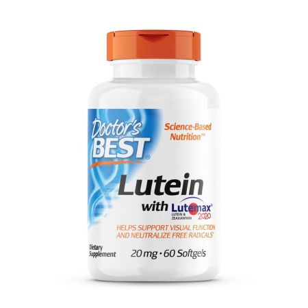 Ārsta labākais luteīns ar Lutemax 2020, 20 mg 60 Softgels