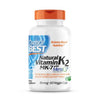 Melhor vitamina K2 Mk7 natural do médico com menaq7 45 mcg 60 cápsulas vegetarianas