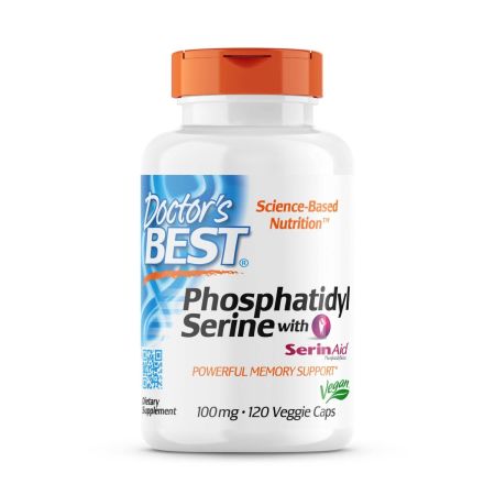 Das beste Phosphatidylserin des Arztes mit serinaid, 100 mg 120 Gemüsekapseln