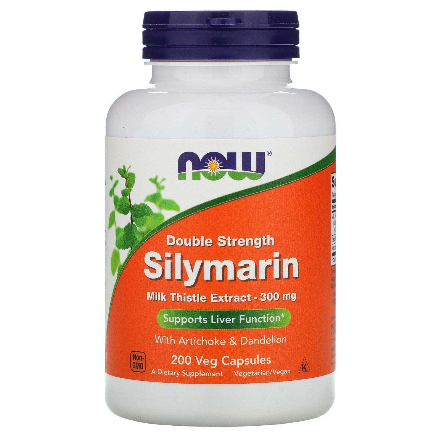 Double Strength Silymarin 300mg, 100 Veg Capsules - Now Foods - welzo