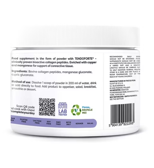 Osavi Collagen Peptides - Tendons & Ligaments - 1509 grams