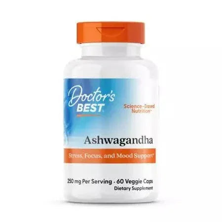 Doctor's Best Ashwagandha with Sensoril 125 mg 60 Veggie Capsules