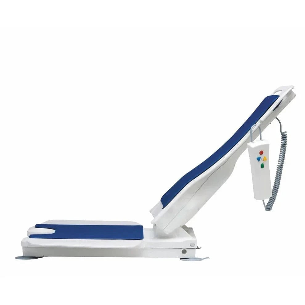 Bellavita Electric Bath Lift Chair – Reclining Bathlifter with Remote & Suction Grips for Easy Transfer