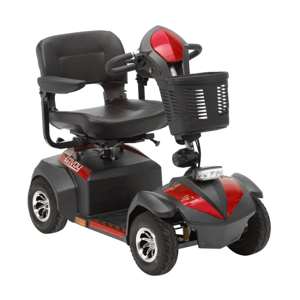 Envoy 4 Mobility Scooter – Long-Range, Suspension-Enhanced & Comfortable Travel Solution