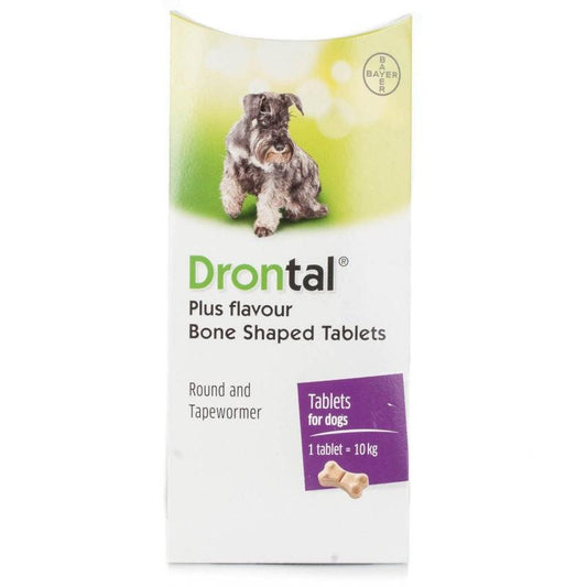 Drontal Bone Shaped Tablets Pack of 6 - welzo