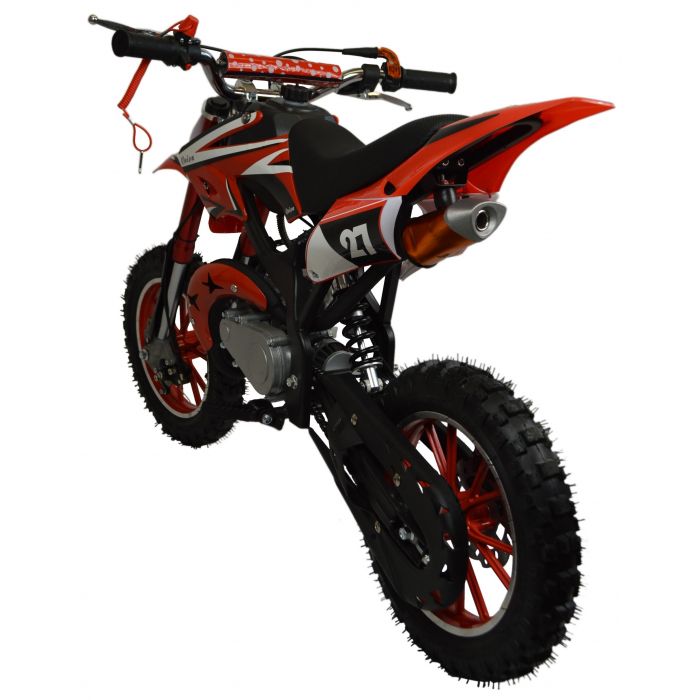 BETORL MINI DIRT BILIKE za djecu 50cc-Povucite start, 2-prazni motor, kočnice za odzračivanje, u dobi od 6 do 12-plava boja