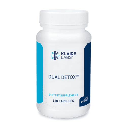 Dual Detox 120 Capsules - Klaire Labs - welzo