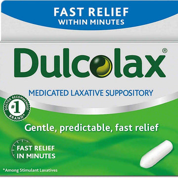 Dulcolax Laxative Suppositories 10mg Pack of 12 - welzo