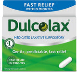 Dulcolax Laxative Suppositories 10mg Pack of 12 - welzo