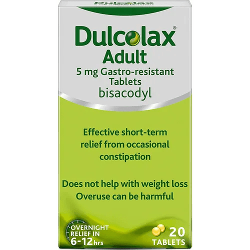 Dulcolax Twelve Plus Laxative Tablets Pack of 100 - welzo