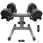 Lifefit Heavy Duty Olympische verstelbare Dumbells