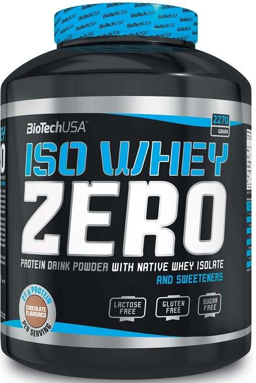 BioTechUSA Iso Whey Zero, Cookies & Cream - 2270 grams