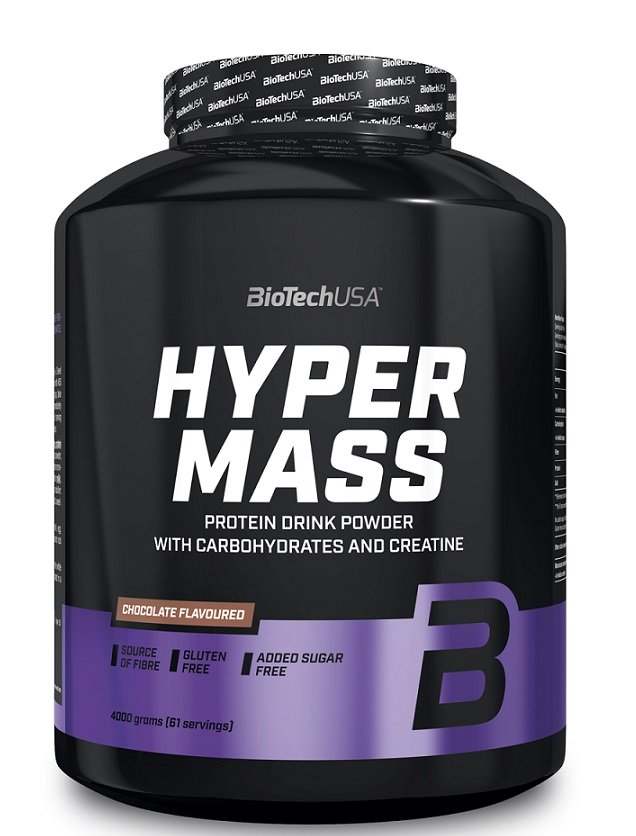 BioTechUSA Hyper Mass, Strawberry - 4000 grams