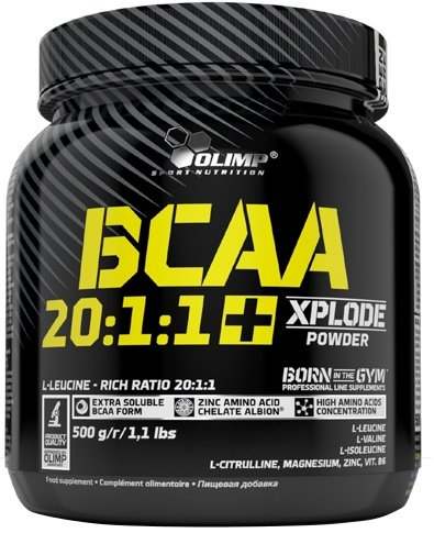 Olimp Nutrition BCAA 20:1:1 Xplode, Cola - 500 grams