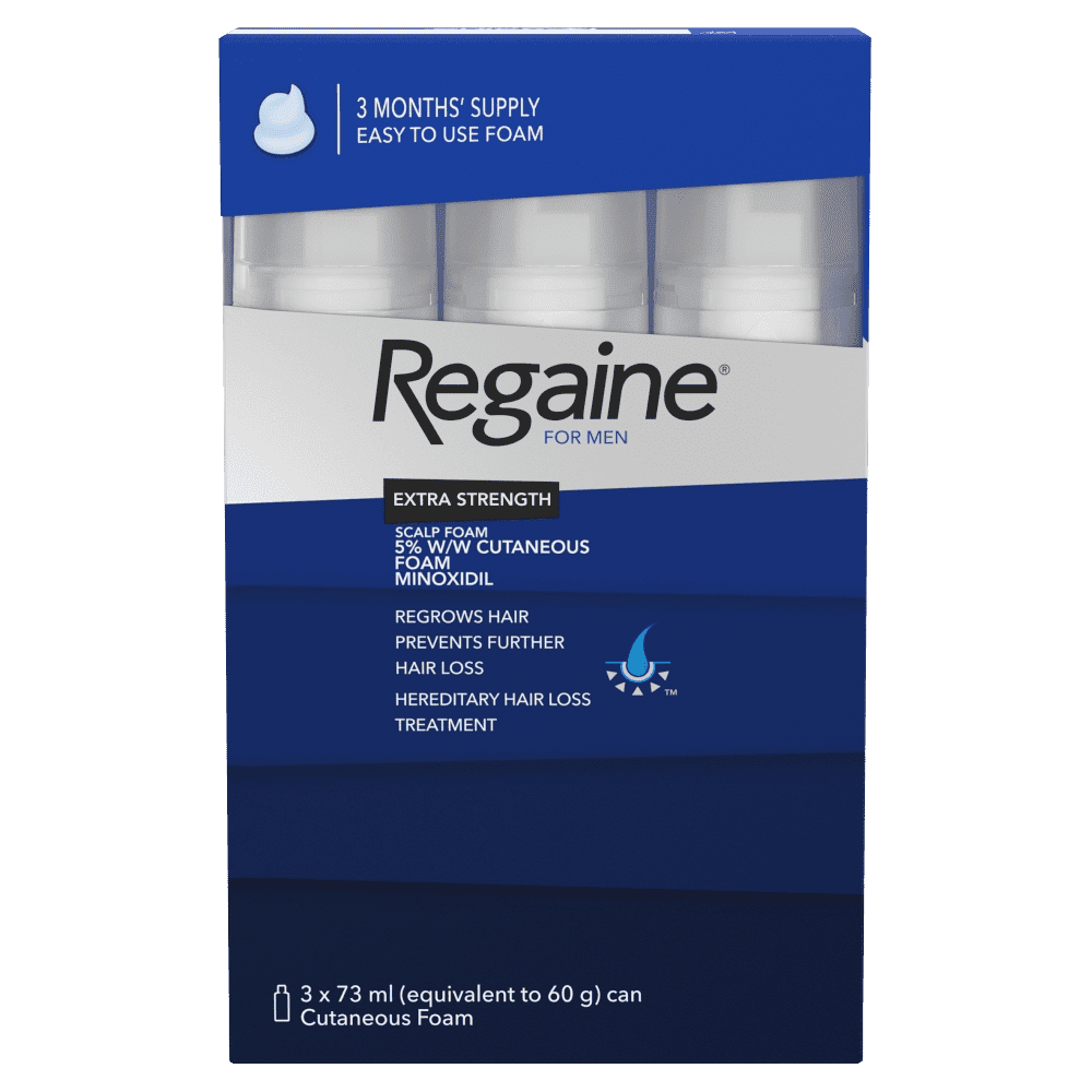 Regaine Foam for Men - 3 Month Supply - welzo