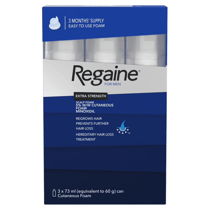 Regaine Foam for Men - 3 Month Supply - welzo