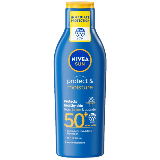 Nivea Sun Protect & Moisture Lotion SPF50+ UVA 5* 200ml - welzo