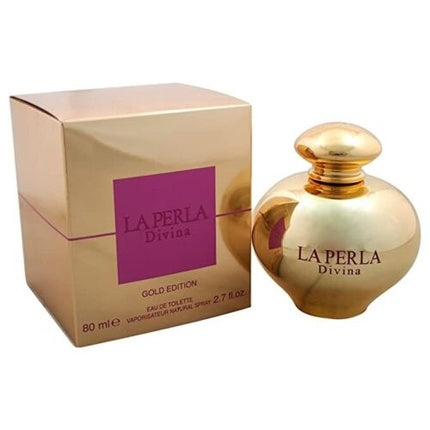 La Perla DIVINA Gold Edition Eau De Toilette Spray 2.7oz 80ml New In Box