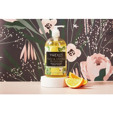 Yardley London Deluxe Yuzu & Orange Blossom Botanical Hand Wash 500ml