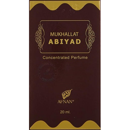 Afnan Mukhallat Abiyad Perfume Oil 24ml