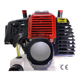 52cc benzine Earth Auger hek na gat borer grondboor en 2 extns