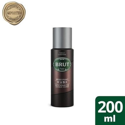 Brut Musk Deodorant, długotrwały 200 ml