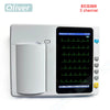 7 Inch Touch Screen Display Hospital Digital 3/6 Channel 12 Leads ECG/EKG Machine Electrocardiograph With Software ECG300/600