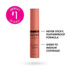 NYX Professional Makeup Butter Gloss Non-Sticky Lip Gloss Bit of Honey Peach Nude 0.27 fl oz