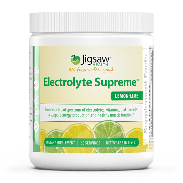 Electrolyte Supreme™ Lemon Lime flavour, 330 g - Jigsaw Health - welzo