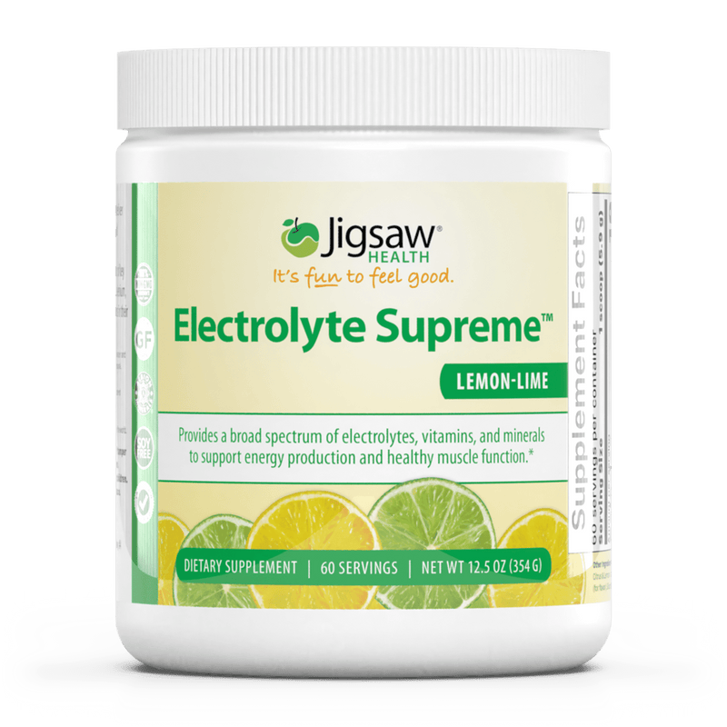 Electrolyte Supreme™ Lemon Lime flavour, 330 g - Jigsaw Health - welzo