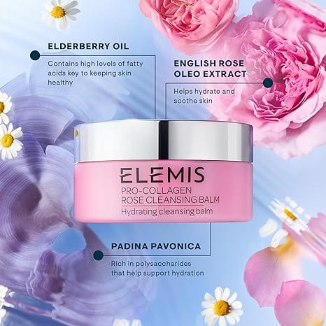 ELEMIS Pro-Collagen Cleaning Balm 3in1 Tope-Tope Facial Cleanser z 9 odżywczymi olejkami eterycznymi