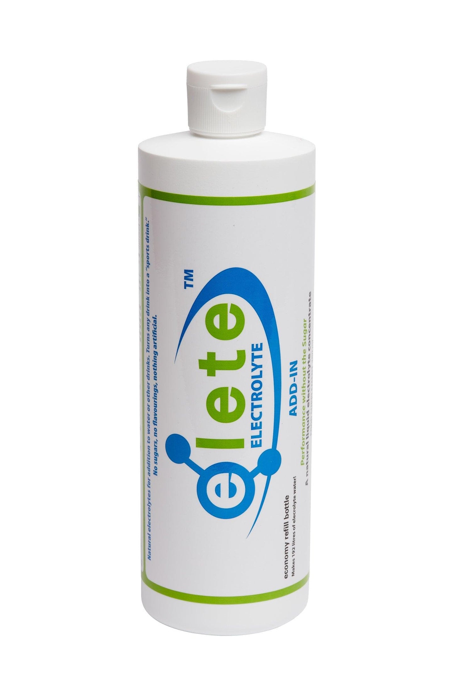 elete Electrolyte 480ml Bottle - damaged label, slight leakage - welzo