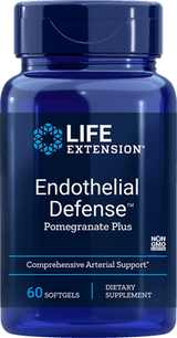 Endothelial Defense™ Pomegranate Plus, 60 softgels - Life Extension (formerly Endothelial Defense with GliSODin) - welzo