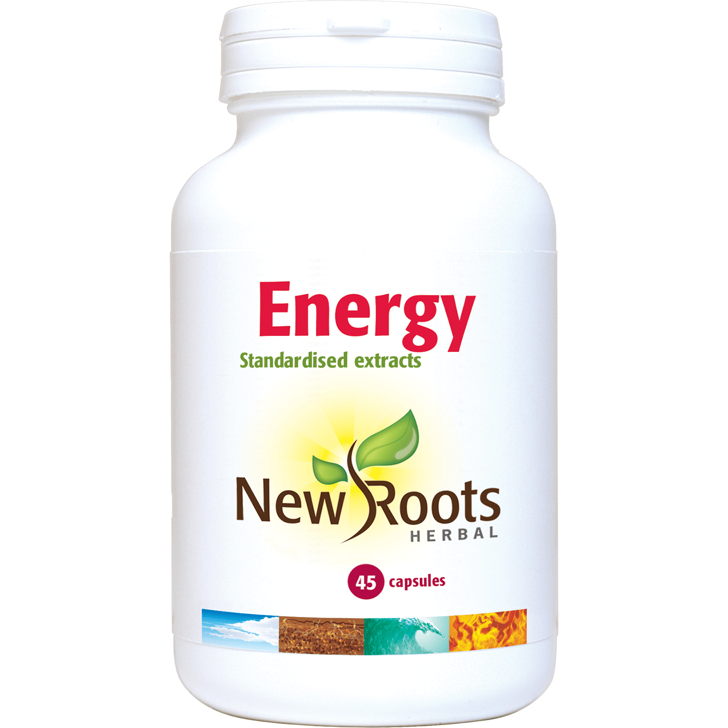 New Roots Herbal Energy – 45 капсули – изображение 2